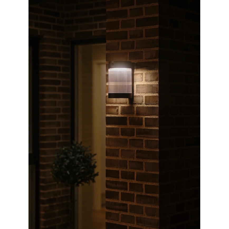 Nordlux - LED Solarna stenska svetilka s senzorjem COUPAR LED/3,2W/5V 3000K IP44