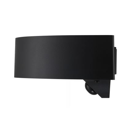 Nordlux - LED solarna stenska svetilka z senzorjem MONAY LED/5W/5V 3000K IP44 2000 mAh črna