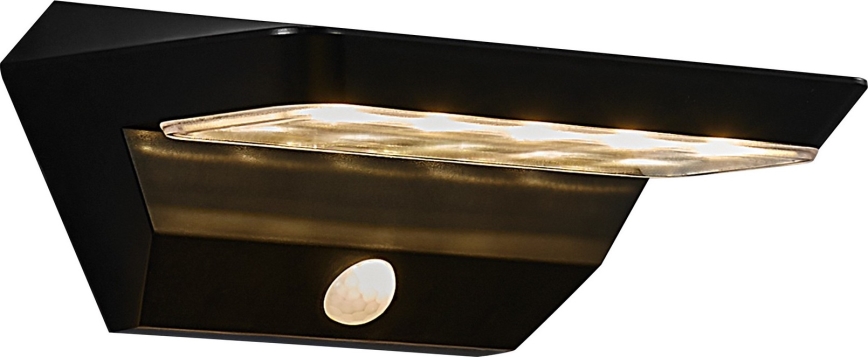 Nordlux - LED Solarna stenska svetilka s senzorjem AGENA LED/5W/3,7V IP44 2200 mAh