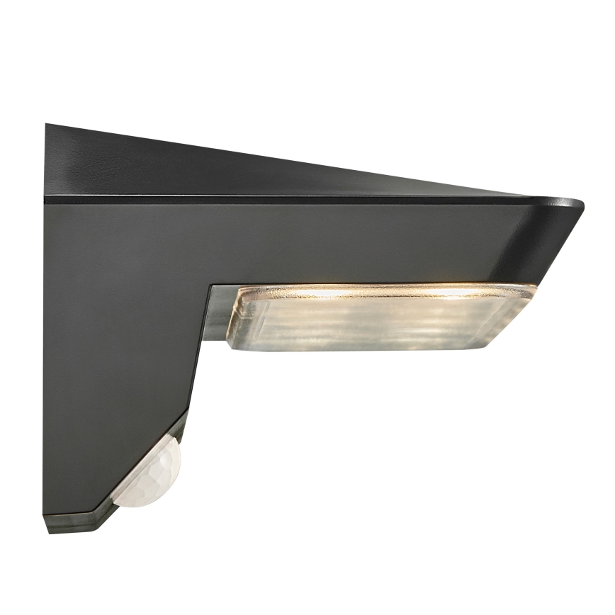 Nordlux - LED Solarna stenska svetilka s senzorjem AGENA LED/5W/3,7V IP44 2200 mAh