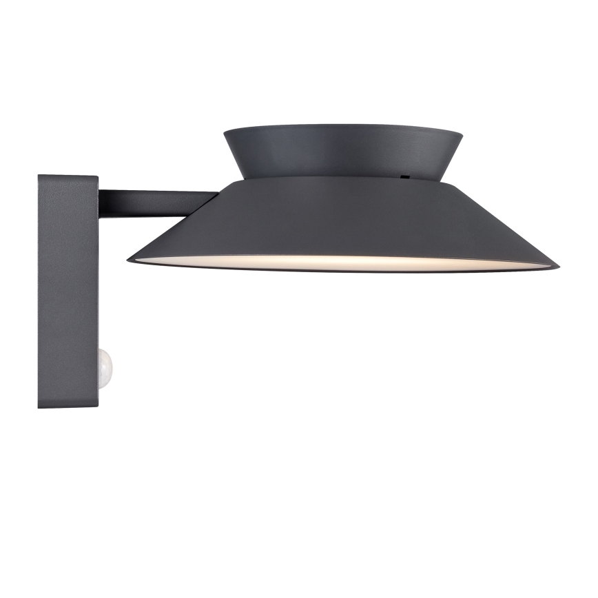 Nordlux - LED Solarna stenska svetilka s senzorjem JUSTINA LED/5W/3,7V IP44