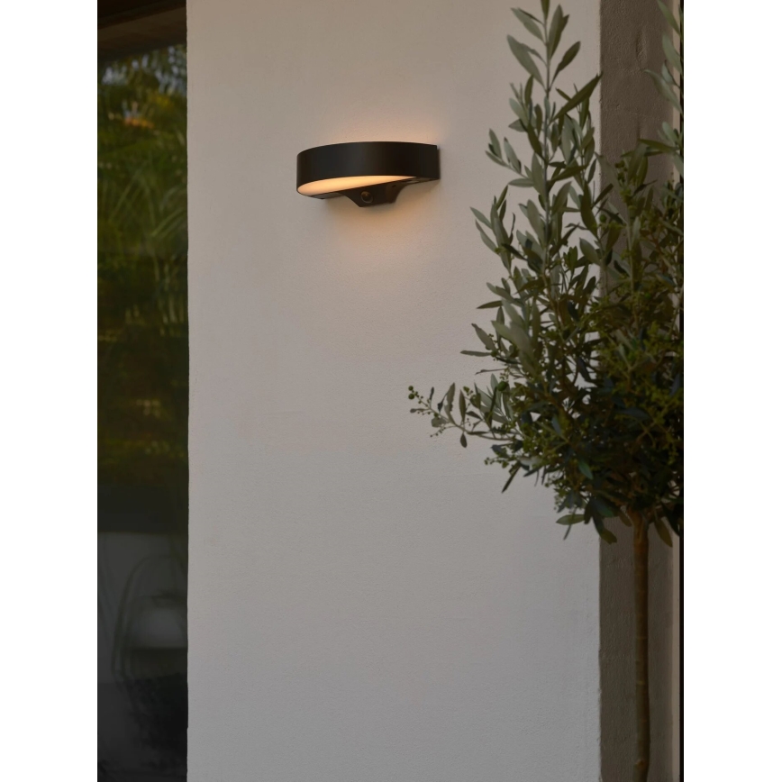 Nordlux - LED Solarna stenska svetilka s senzorjem MONAY LED/5W/5V 3000K IP44