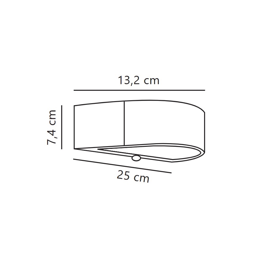 Nordlux - LED Solarna stenska svetilka s senzorjem MONAY LED/5W/5V 3000K IP44