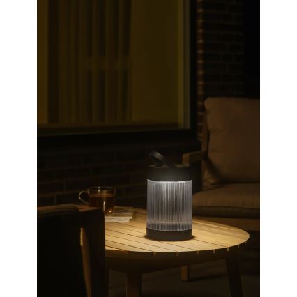 Nordlux - LED solarna svetilka COUPAR LED/3,2W/3,7V črna