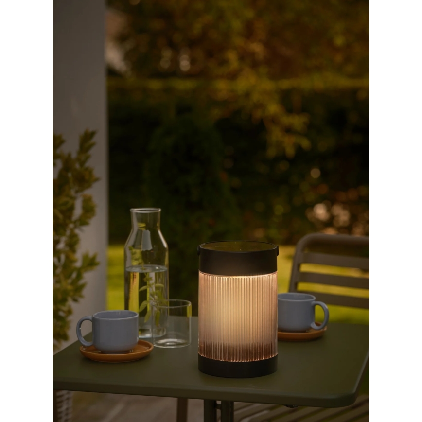 Nordlux - LED solarna svetilka COUPAR LED/3,2W/3,7V črna