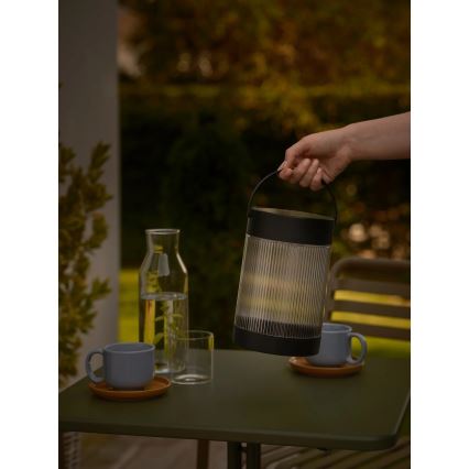 Nordlux - LED solarna svetilka COUPAR LED/3,2W/3,7V črna