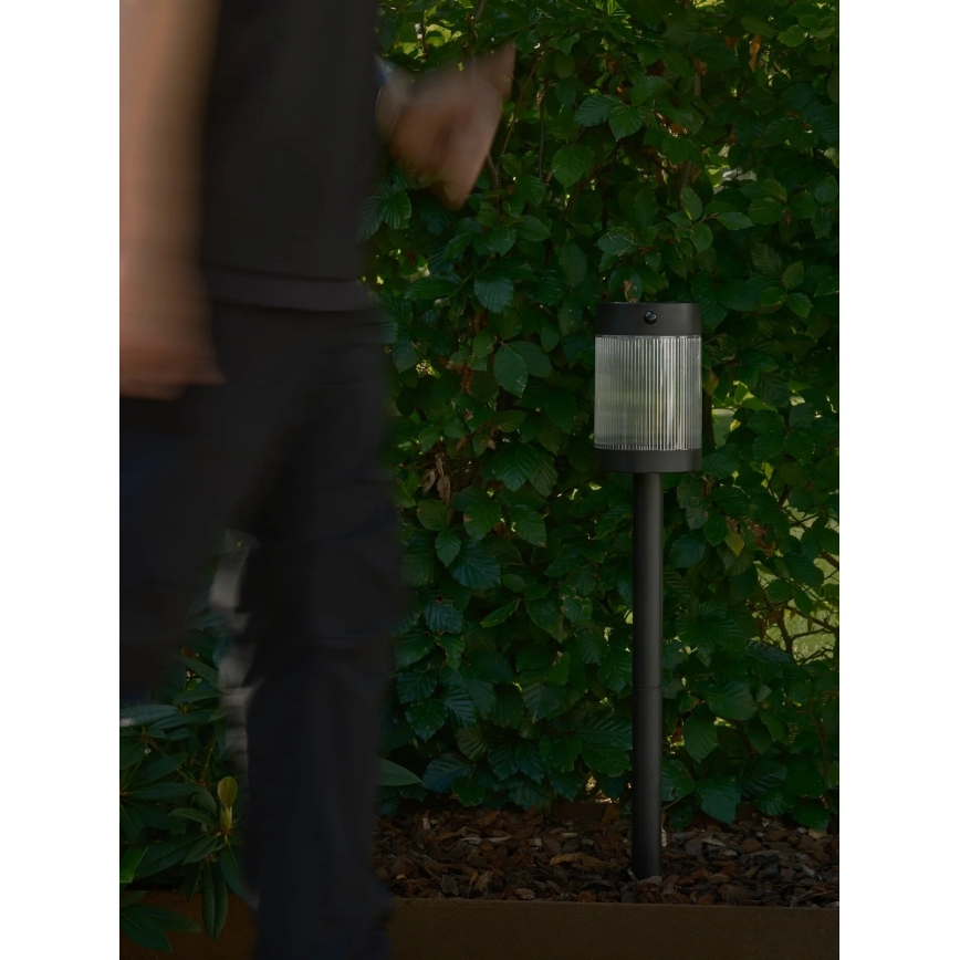 Nordlux - LED Solarna svetilka COUPAR LED/3,2W/5V 3000K IP44 črna