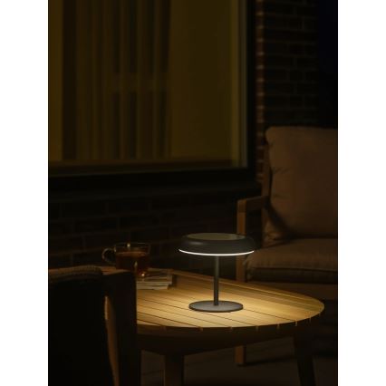 Nordlux - LED sončna svetilka ELMER LED/2W/3,7V IP44 črna