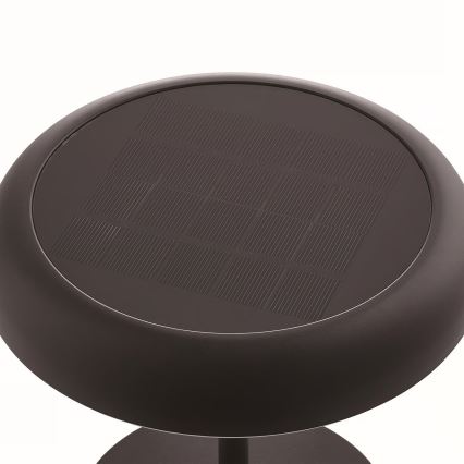 Nordlux - LED sončna svetilka ELMER LED/2W/3,7V IP44 črna