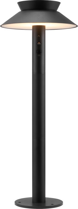 Nordlux - LED sončna svetilka s senzorjem, 5 W, 3,7 V, IP44, črna