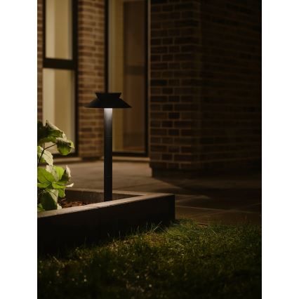 Nordlux - LED sončna svetilka s senzorjem, 5 W, 3,7 V, IP44, črna