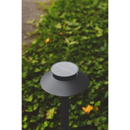 Nordlux - LED sončna svetilka s senzorjem, 5 W, 3,7 V, IP44, črna