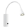 Nordlux - LED Stenski reflektor MENTO LED/3W/230V bela