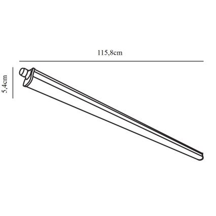 Nordlux - LED tehnično svetilo WESTPORT LED/39W/230V 4000K IP65