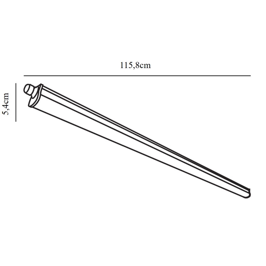 Nordlux - LED tehnično svetilo WESTPORT LED/39W/230V 4000K IP65