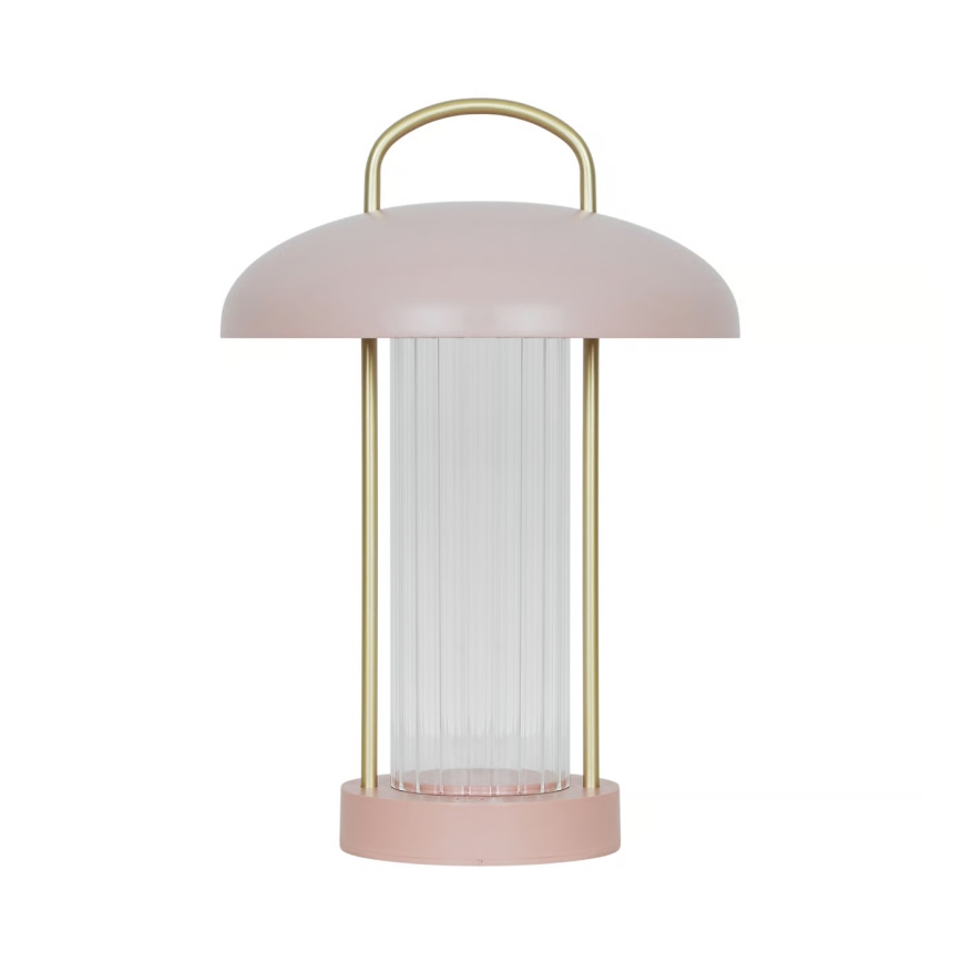 Nordlux - LED zatemnitvena polnilna senzorska namizna svetilka MIRANO LED/3W/3,7V rožnata