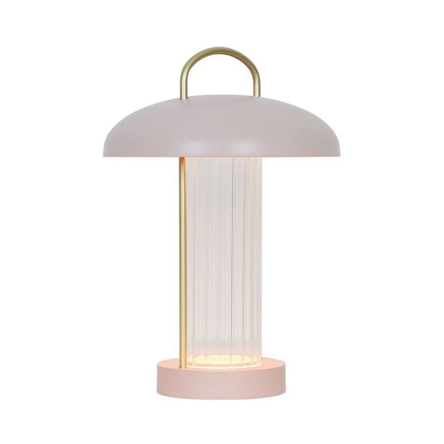 Nordlux - LED zatemnitvena polnilna senzorska namizna svetilka MIRANO LED/3W/3,7V rožnata