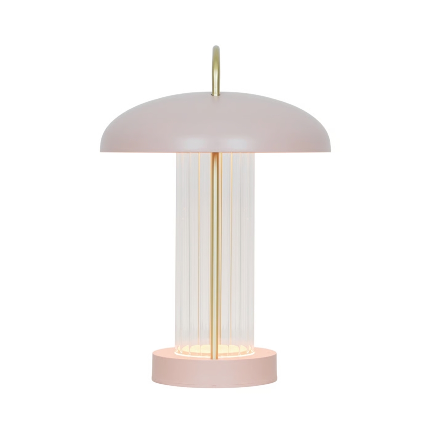 Nordlux - LED zatemnitvena polnilna senzorska namizna svetilka MIRANO LED/3W/3,7V rožnata