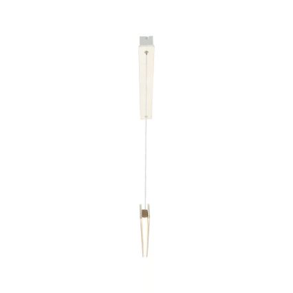 Nordlux - LED zatemnjevalni viseči lestenec na kablu ILGAS LED/47W/230V 3000K bela/jesen 115 cm