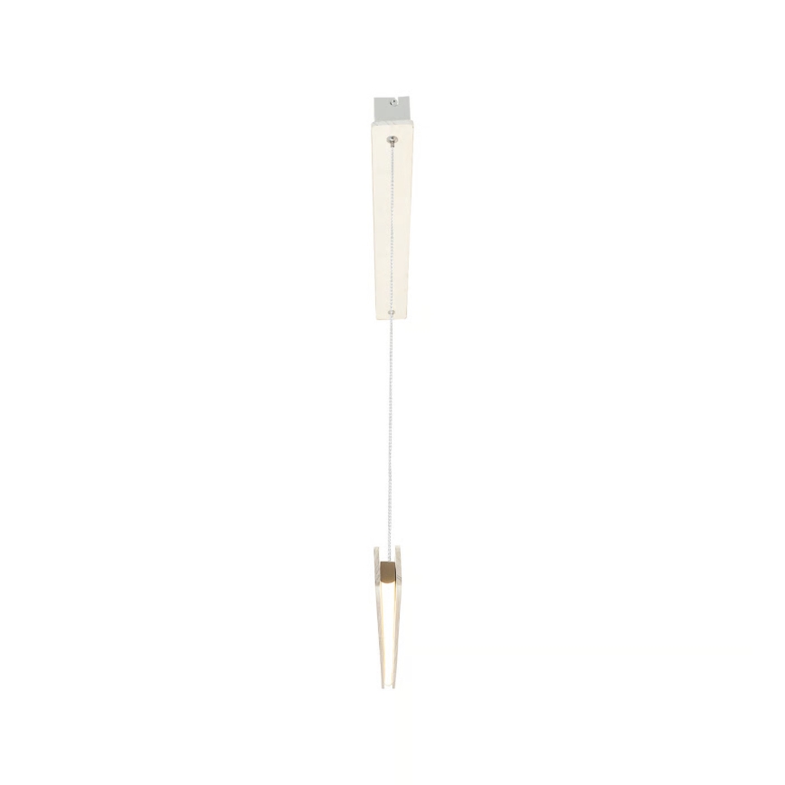 Nordlux - LED zatemnjevalni viseči lestenec na kablu ILGAS LED/47W/230V 3000K bela/jesen 115 cm