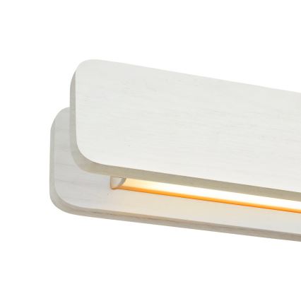 Nordlux - LED zatemnjevalni viseči lestenec na kablu ILGAS LED/47W/230V 3000K bela/jesen 115 cm