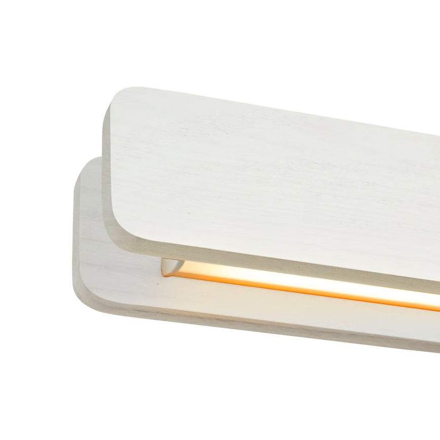 Nordlux - LED zatemnjevalni viseči lestenec na kablu ILGAS LED/47W/230V 3000K bela/jesen 115 cm