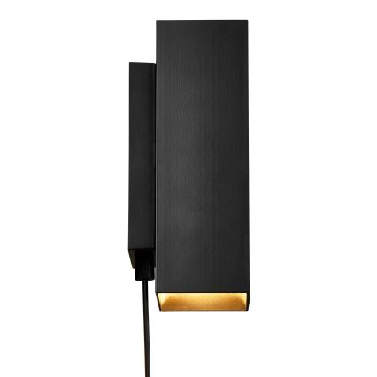 Nordlux - LED zatemnitvena stenska svetilka CURTIZ 2xLED/4,5W/230V črna