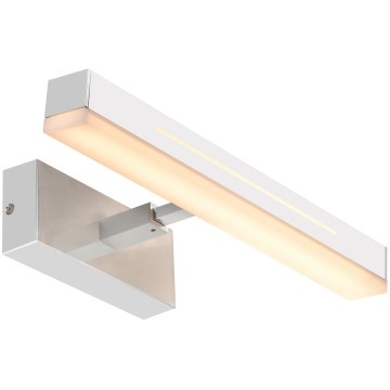 Nordlux - LED Zatemnitvena kopalniška osvetlitev ogledala OTIS LED/14W/230V IP44 40 cm srebrna