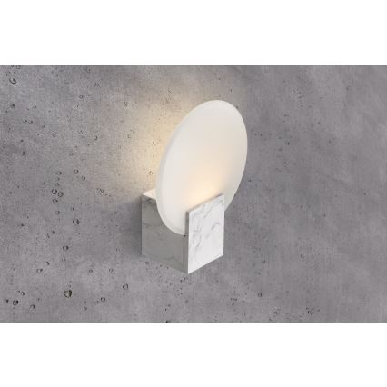 Nordlux - LED Zatemnitvena kopalniška stenska svetilka HESTER LED/9,5W/230V IP44 bela