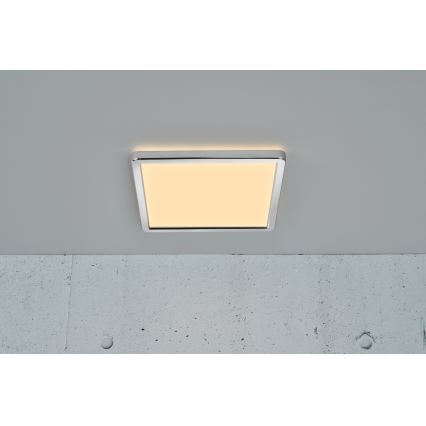 Nordlux - zatemnjevalna stropna kopalniška LED svetilka OJA LED/14,5W/230V 3000/4000K IP54 30x30 cm