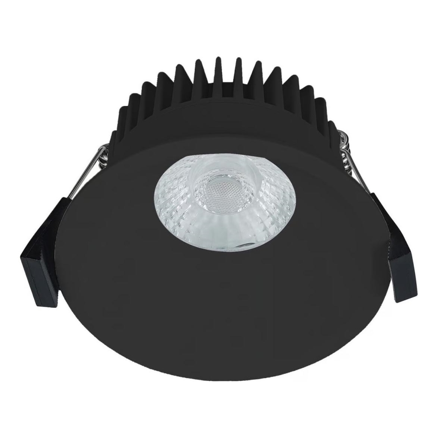 Nordlux - LED Zatemnitvena kopalniška vgradna svetilka ALBRIC LED/8W/230V IP44 črna