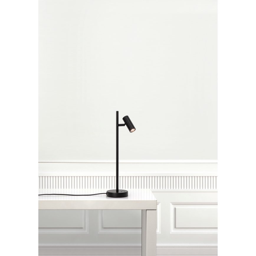 Nordlux - LED Zatemnitvena namizna svetilka OMARI LED/3,2W/230V črna