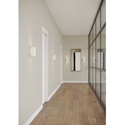 Nordlux - LED Zatemnitvena stenska svetilka CURTIZ 2xLED/4,5W/230V bela