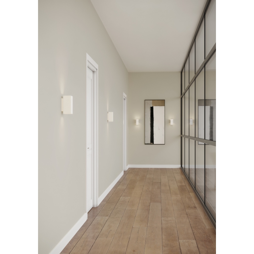Nordlux - LED Zatemnitvena stenska svetilka CURTIZ 2xLED/4,5W/230V bela