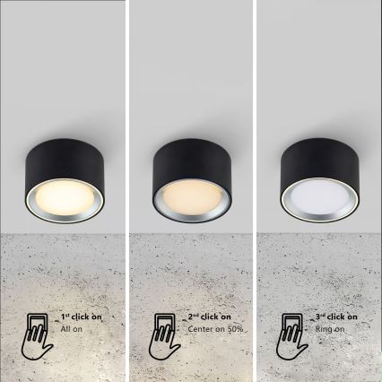 Nordlux - LED Zatemnitvena stropna svetilka FALLON LED/5,5W/230V 2700K bela