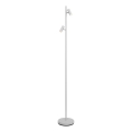 Nordlux - LED Zatemnitvena talna svetilka OMARI 2xLED/3,2W/230V bela