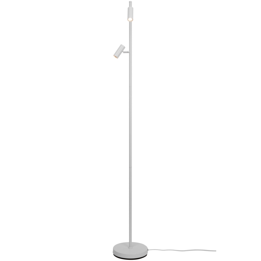 Nordlux - LED Zatemnitvena talna svetilka OMARI 2xLED/3,2W/230V bela