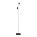 Nordlux - LED Zatemnitvena talna svetilka OMARI 2xLED/3,2W/230V črna