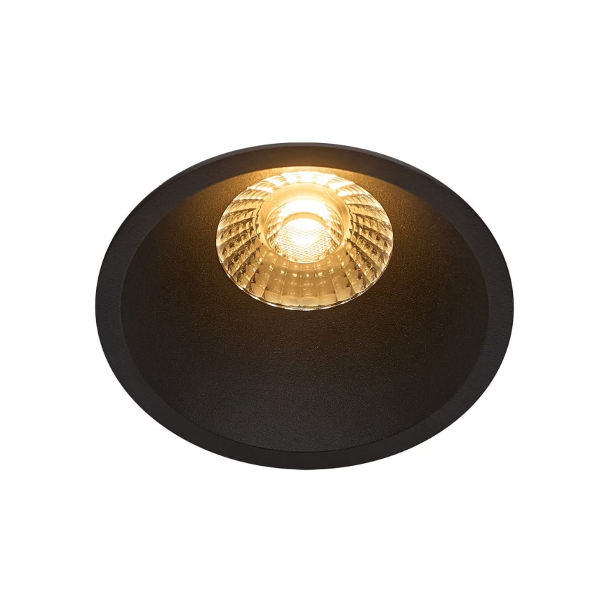 Nordlux - LED Zatemnitvena kopalniška vgradna svetilka ALBRIC LED/8W/230V IP44 črna