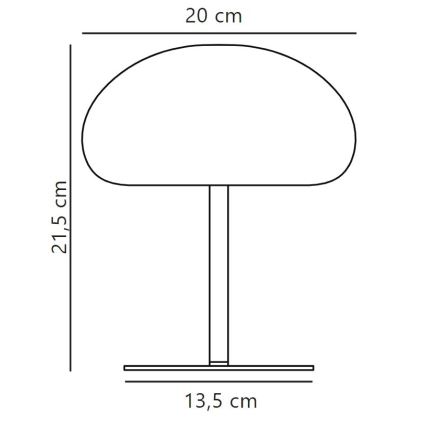 Nordlux - LED Zatemnitvena zunanja namizna svetilka SPONGE LED/4,8W/3,7V IP65 4400 mAh