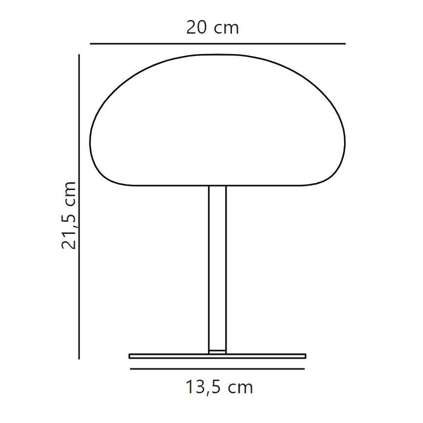 Nordlux - LED Zatemnitvena zunanja namizna svetilka SPONGE LED/4,8W/3,7V IP65 4400 mAh