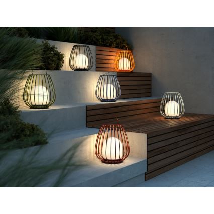 Nordlux - LED Zatemnitvena zunanja prenosna svetilka JIM TO-GO LED/3W/3,7V IP54 5000 mAh črna
