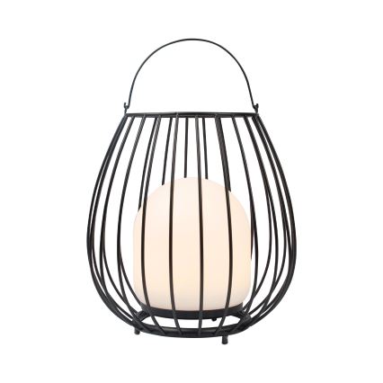 Nordlux - LED Zatemnitvena zunanja prenosna svetilka JIM TO-GO LED/3W/3,7V IP54 5000 mAh črna