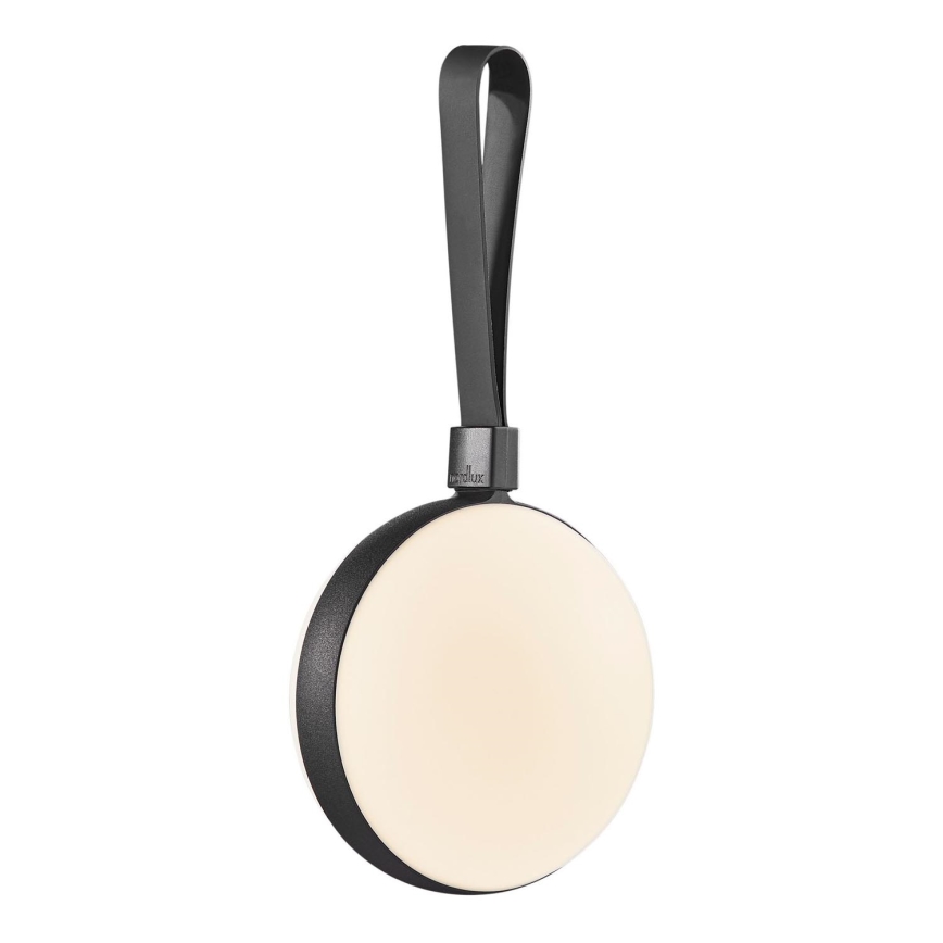 Nordlux - LED Zatemnitvena zunanja prenosna svetilko BRING TO-GO LED/1W/3,7V IP54 1500 mAh črna