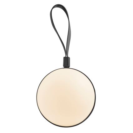 Nordlux - LED Zatemnitvena zunanja prenosna svetilko BRING TO-GO LED/1W/3,7V IP54 1500 mAh črna