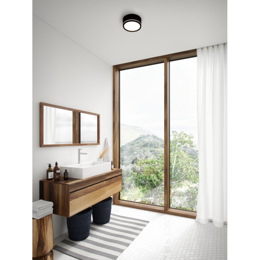 Nordlux - LED Zatemnitvena zunanja stenska svetilka AVA SMART LED/9,5W/230V 2700K IP54 črna