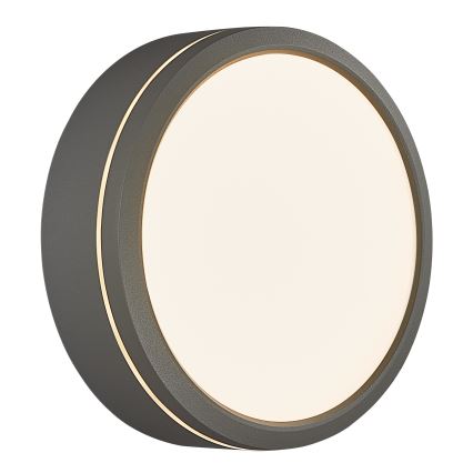 Nordlux - LED Zatemnitvena zunanja stenska svetilka AVA SMART LED/9,5W/230V 2700K IP54 siva