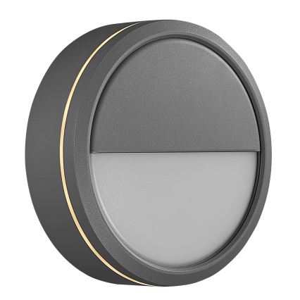 Nordlux - LED Zatemnitvena zunanja stenska svetilka AVA SMART LED/9,5W/230V 2700K IP54 siva