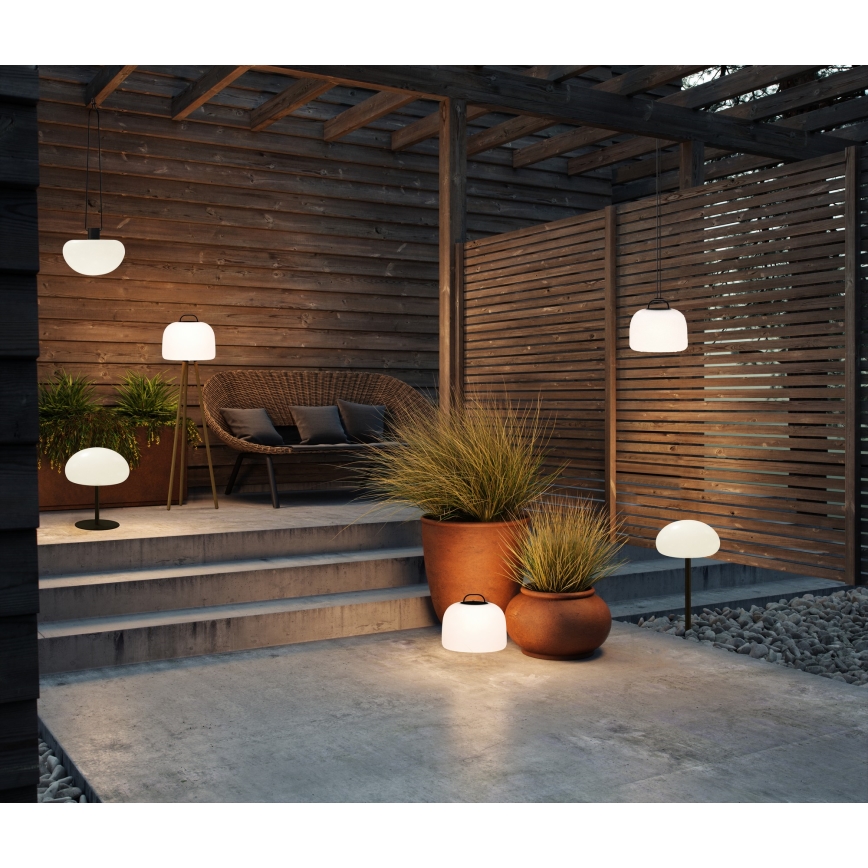 Nordlux - LED Zatemnitvena zunanja prenosna svetilko KETTLE TO-GO LED/6,8W/3,7V IP65 5200 mAh