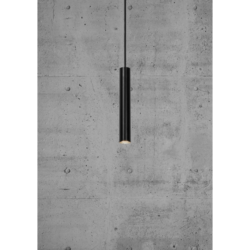 Nordlux - LED Zatemnitveni lestenec na vrvici OMARI LED/4,4W/230V črna
